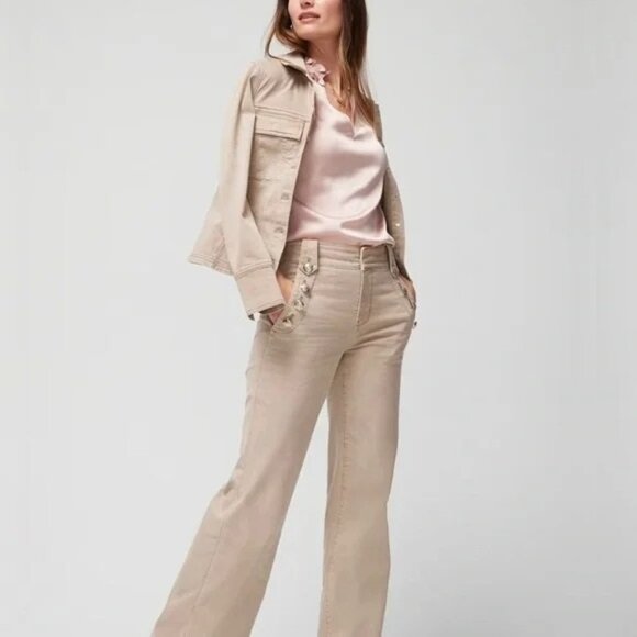 2/$30 White House Black Market Sleeveless Ruched Neck Shell Rose Smoke #A0102 - Picture 5 of 10